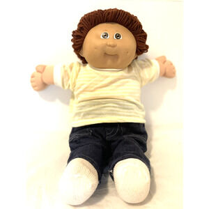 Vintage Cabbage Patch Boy Doll (signed Blue Xavier Roberts 85) 1978-1982